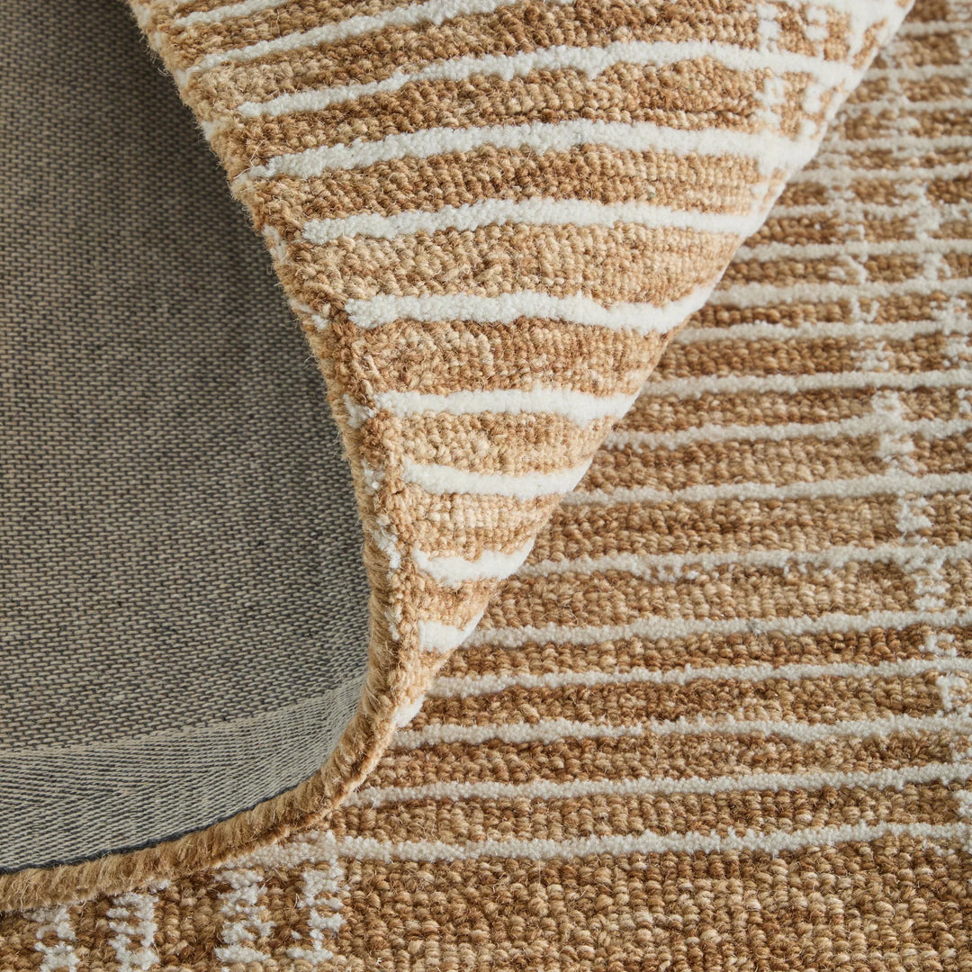 Rectangle/5' x 8'/Camel/Ivory