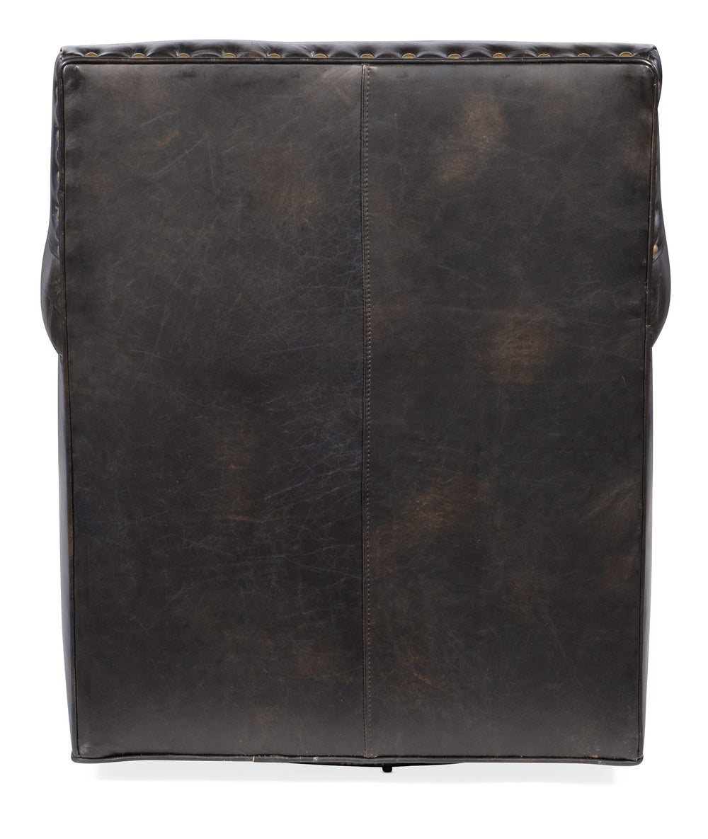 American Home Furniture Hooker Furniture Potter Swivel Club Chair