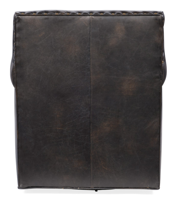 American Home Furniture Hooker Furniture Potter Swivel Club Chair