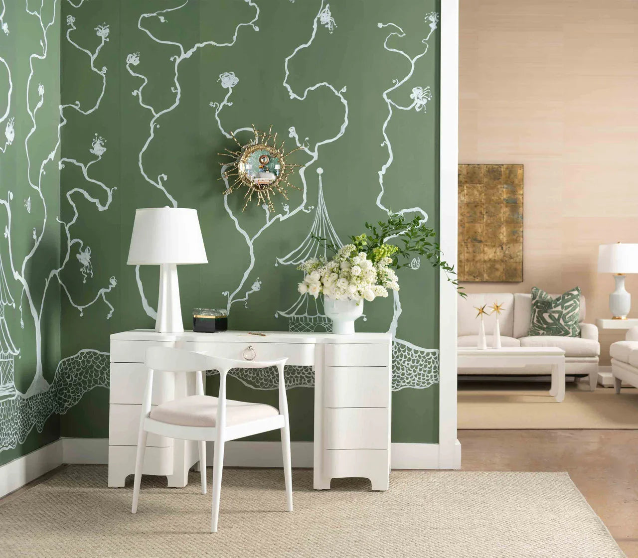 Villa and House Bouquet Desk DESKS