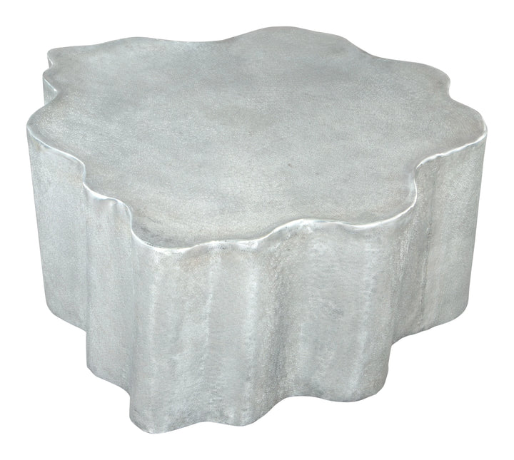 Kortha Coffee Table Antique Silver - AmericanHomeFurniture