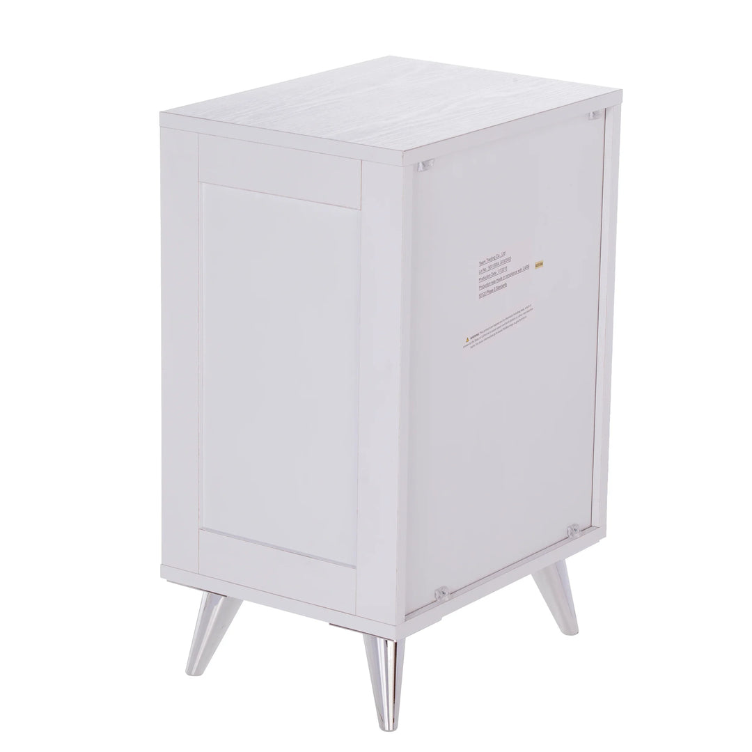 Owen Midcentury Modern Storage Nightstand - AmericanHomeFurniture