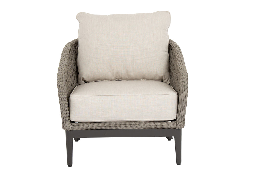 American Home Furniture | Sunset West - Marbella Club Chair in Echo Ash w/ Self Welt