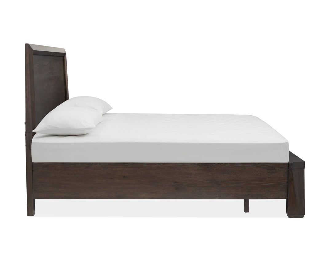 Tauren Coffee Bean California King Panel Storage Bed - B6434-74A