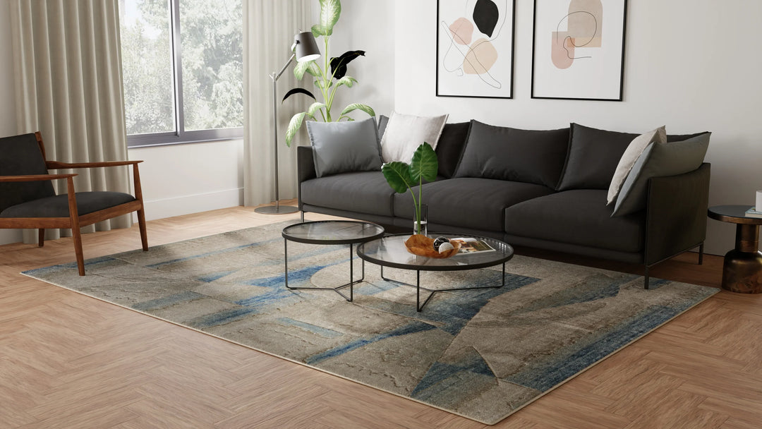Rectangle/Blue-Multi