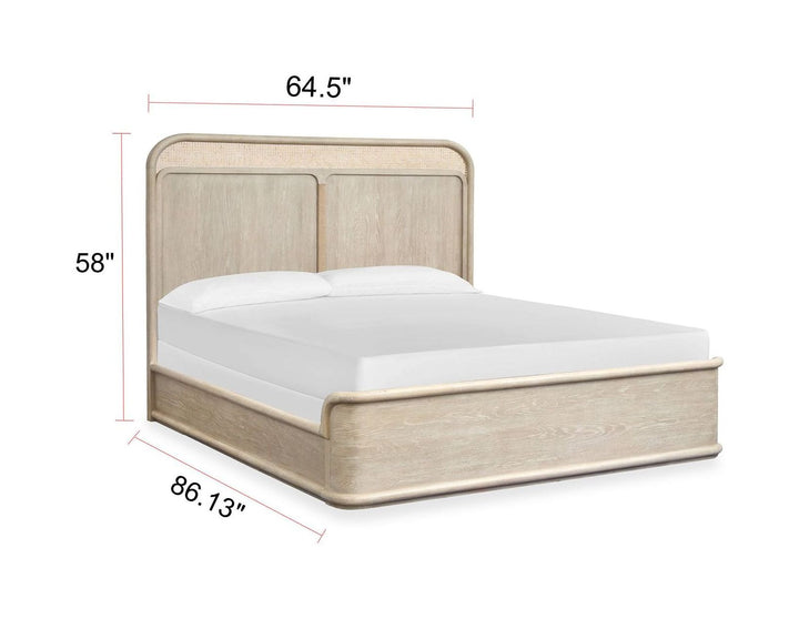 Sunset Cove Sanibel Brown Queen Panel Bed - B5783-54