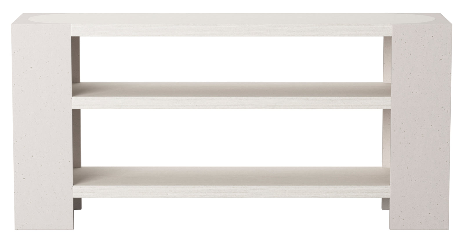 Stratum Console Table with Shelves