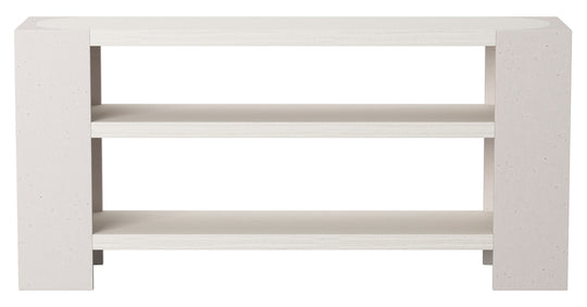 Stratum Console Table with Shelves