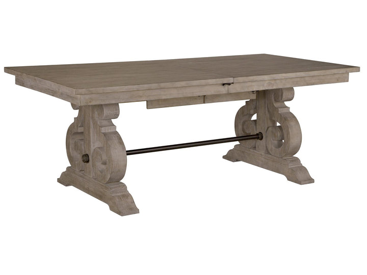 Tinley Park Dove Tail Grey Extendable Rectangular Dining Table - D4646-20