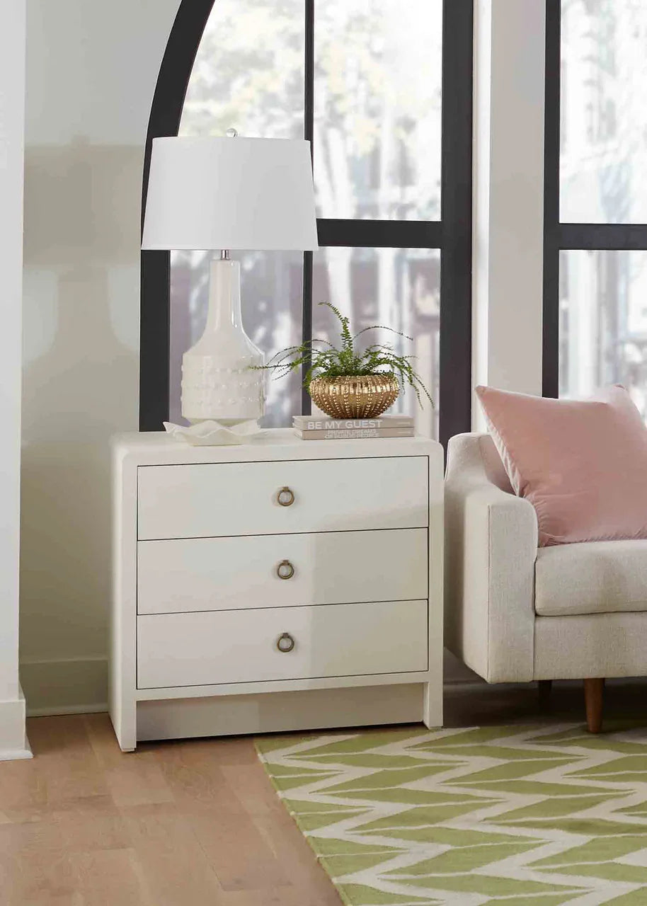 Villa and House Bryant 3-Drawer Side Table ACCENT TABLES