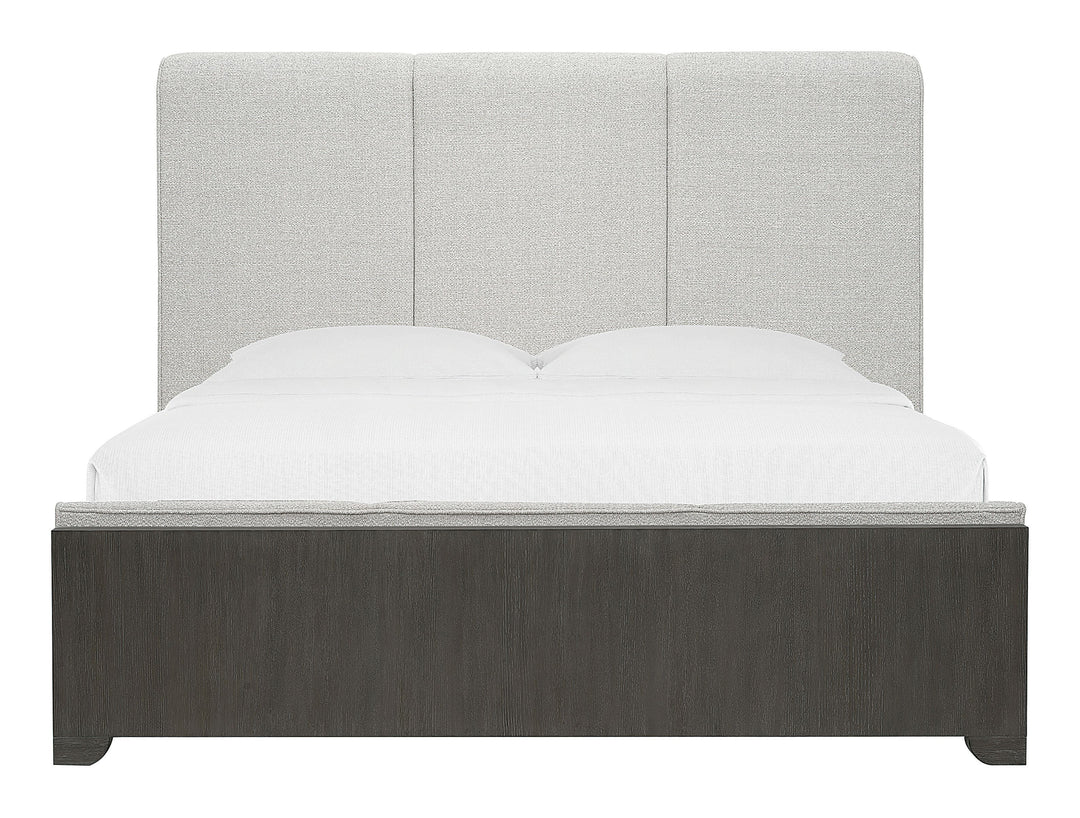 Anderson Park Moose Trail And Frontier Brown King Upholstered Bed - P402-BR-K3