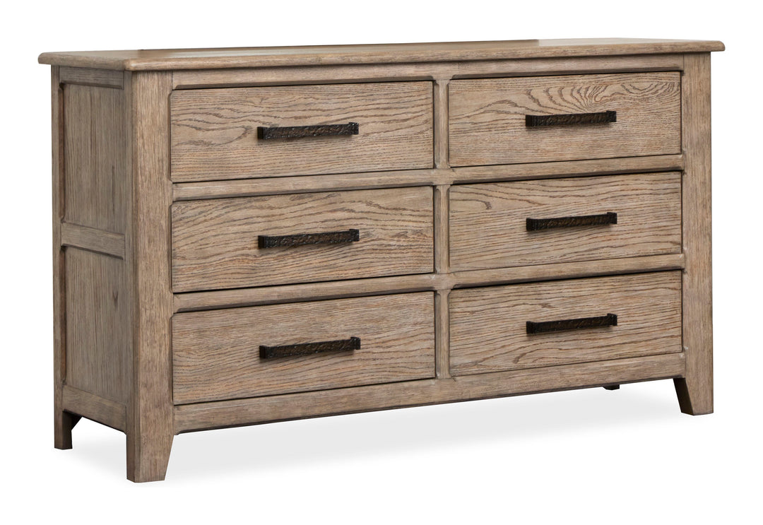 Claremont Smokey Taupe Double Drawer Dresser - B5942-22