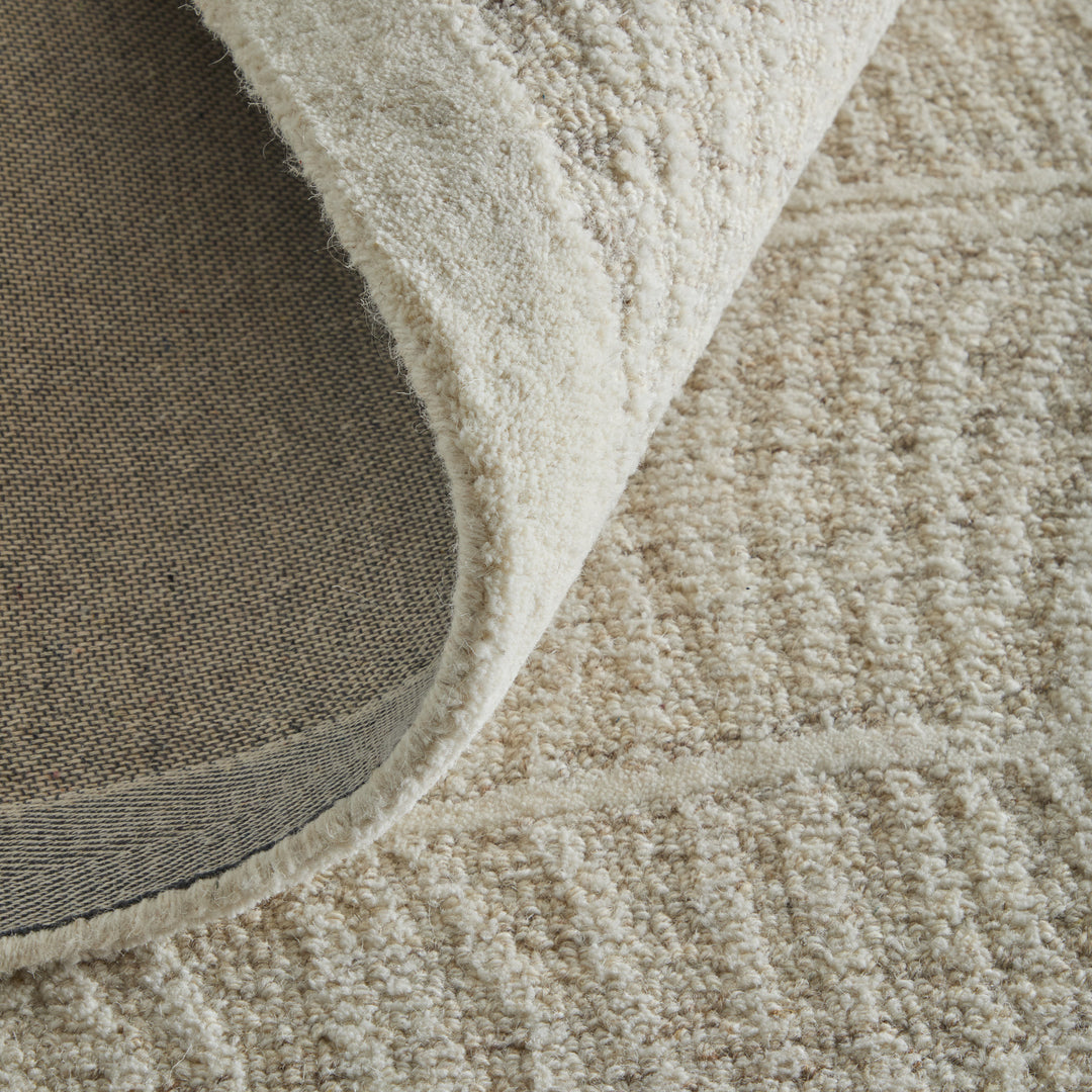 Rectangle/5' x 8'/Beige/Ivory