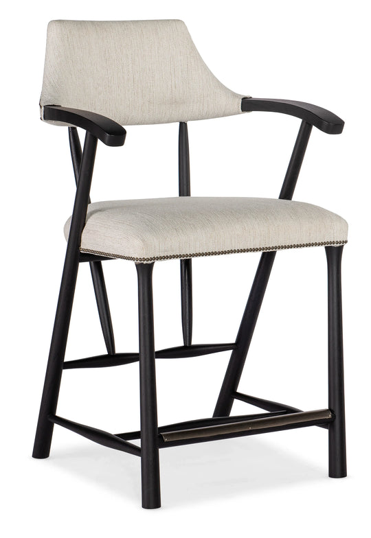 American Home Furniture Hooker Furniture Linville Falls Stack Rock Counter Stool