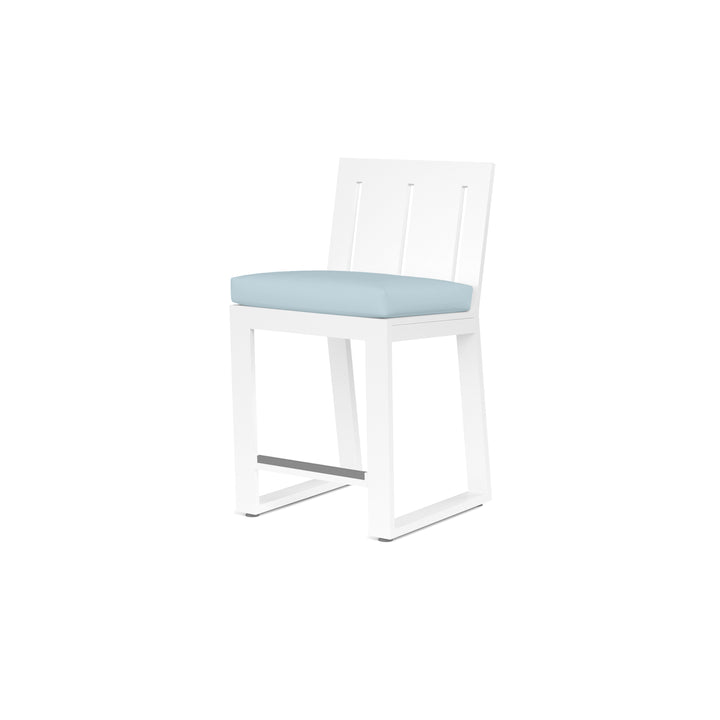 Newport Counter Stool in Canvas Skyline, No Welt