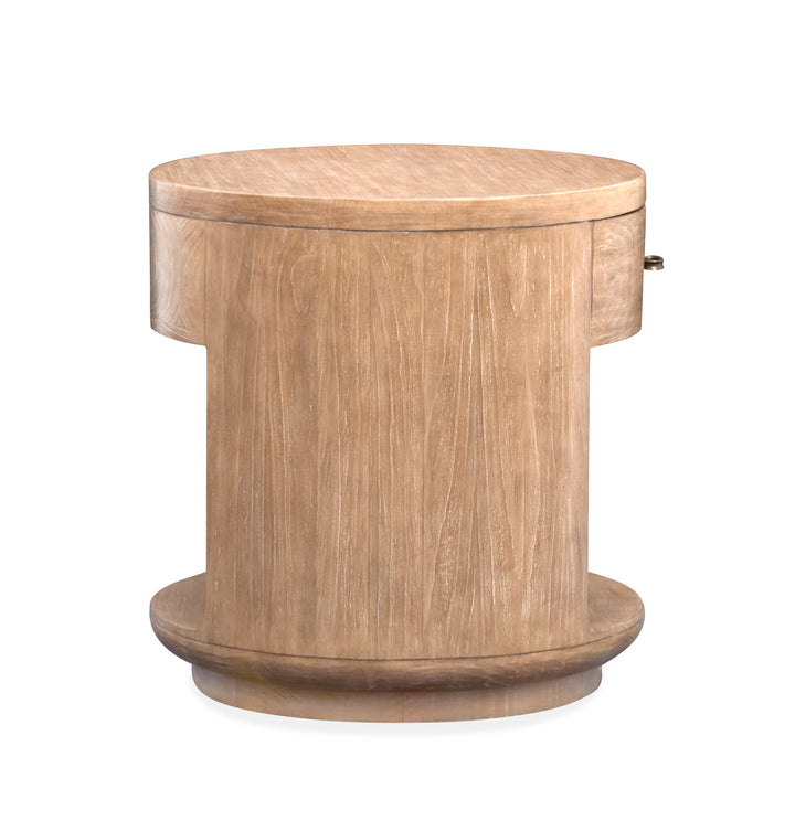 Sanford Chateau Brown Round End Table - T6318-05