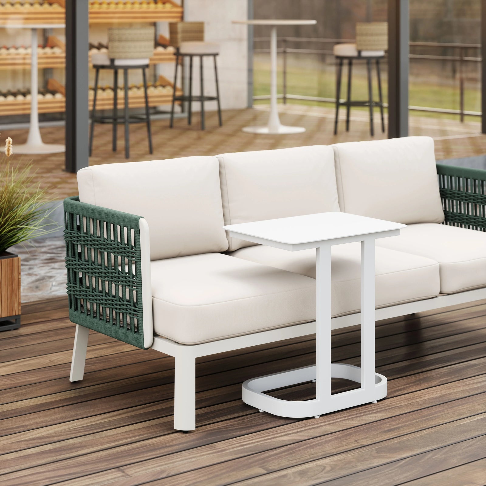 Zuo Friss End Table White ACCENT TABLES