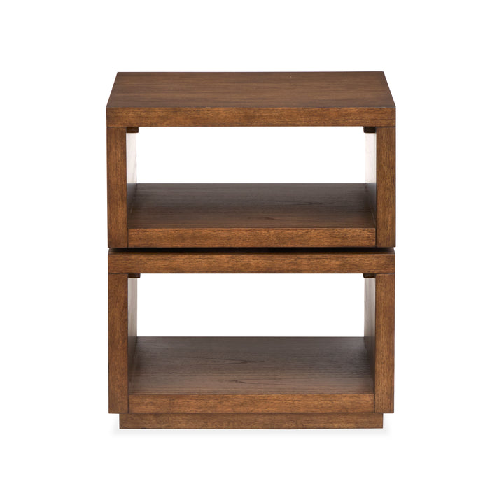Newton Cinnamon Square End Table - T6505-01