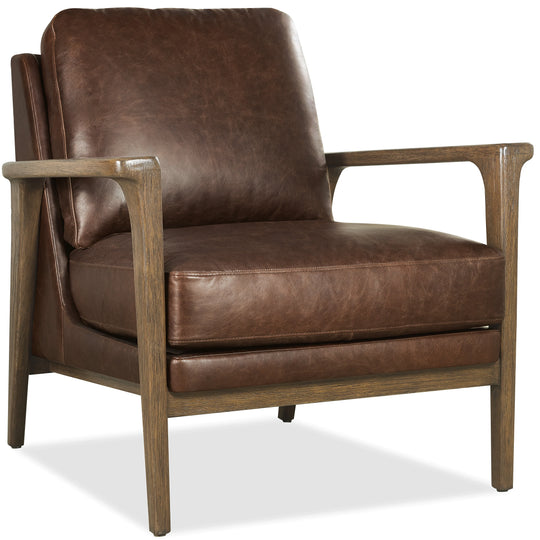 Dark wood finish