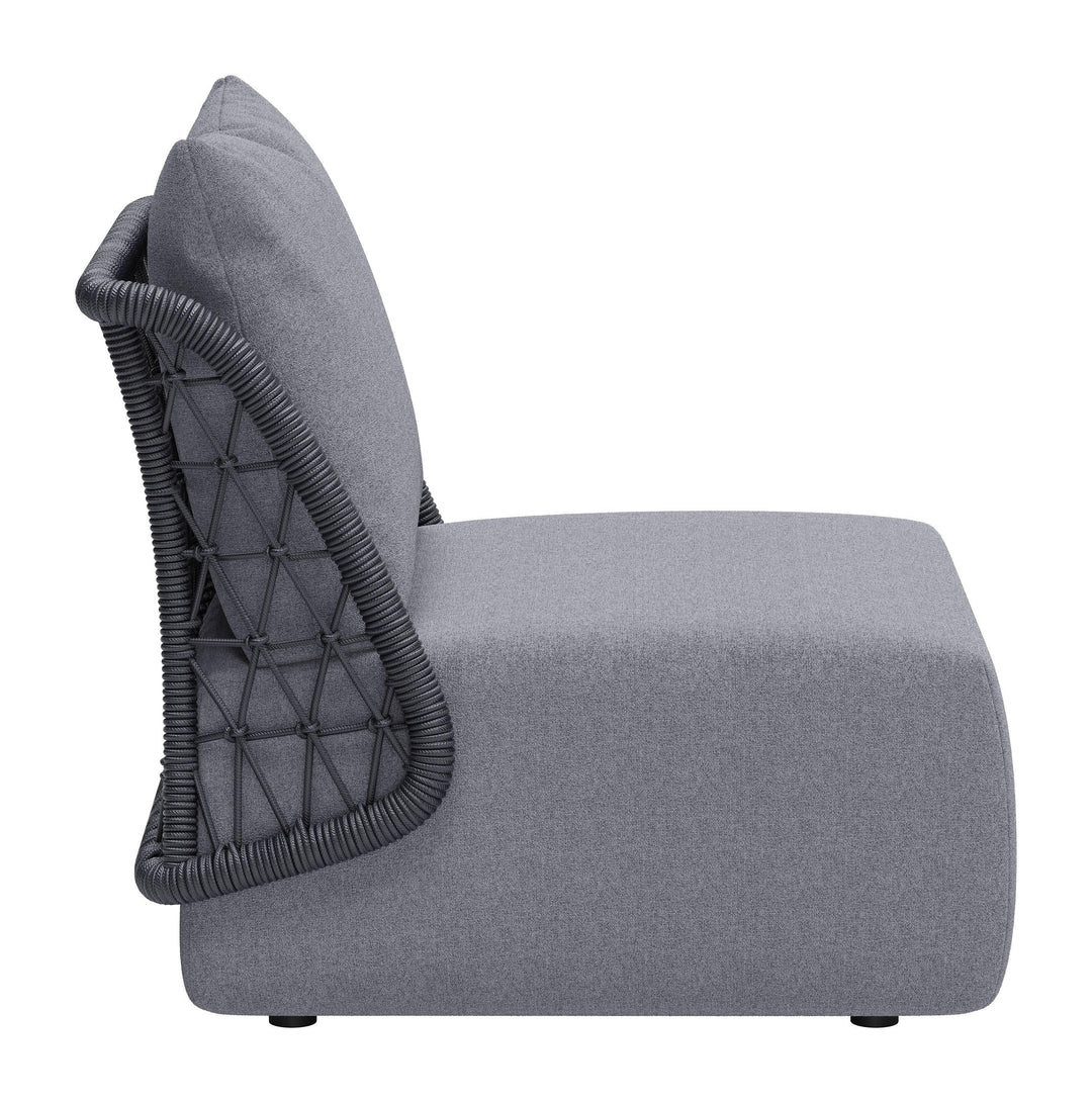 Mekan Accent Chair Gray - AmericanHomeFurniture
