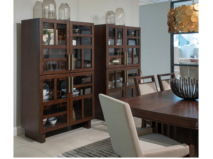 Reena Rich Brown Display Cabinet - D6518-08