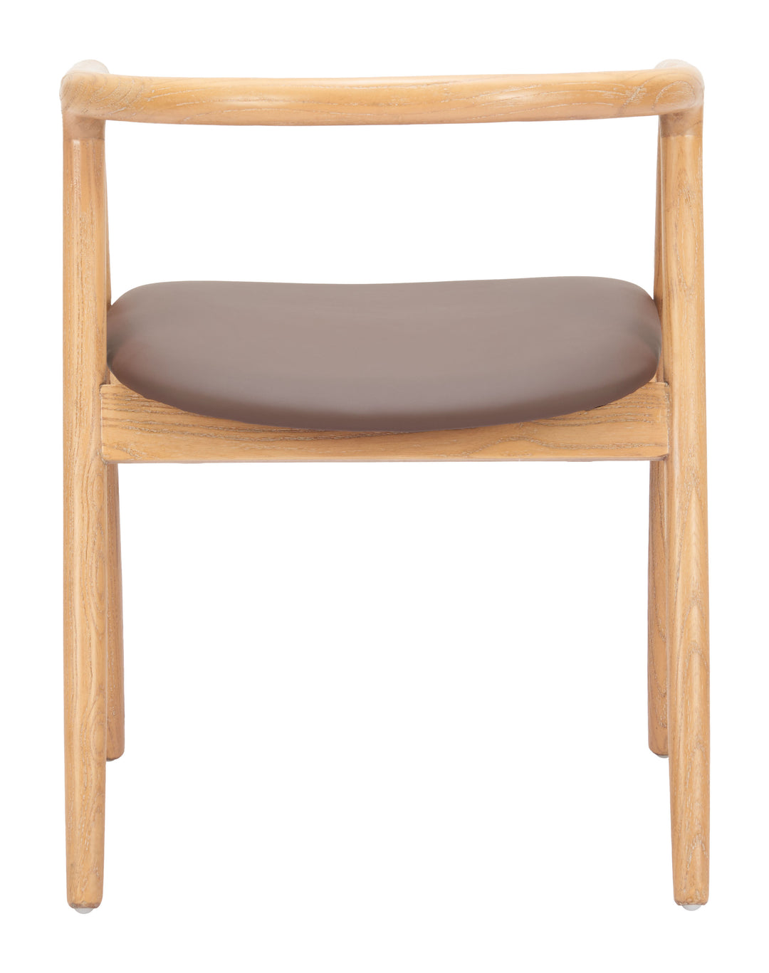 Peker Dining Chair (Set of 2) Brown & Natural