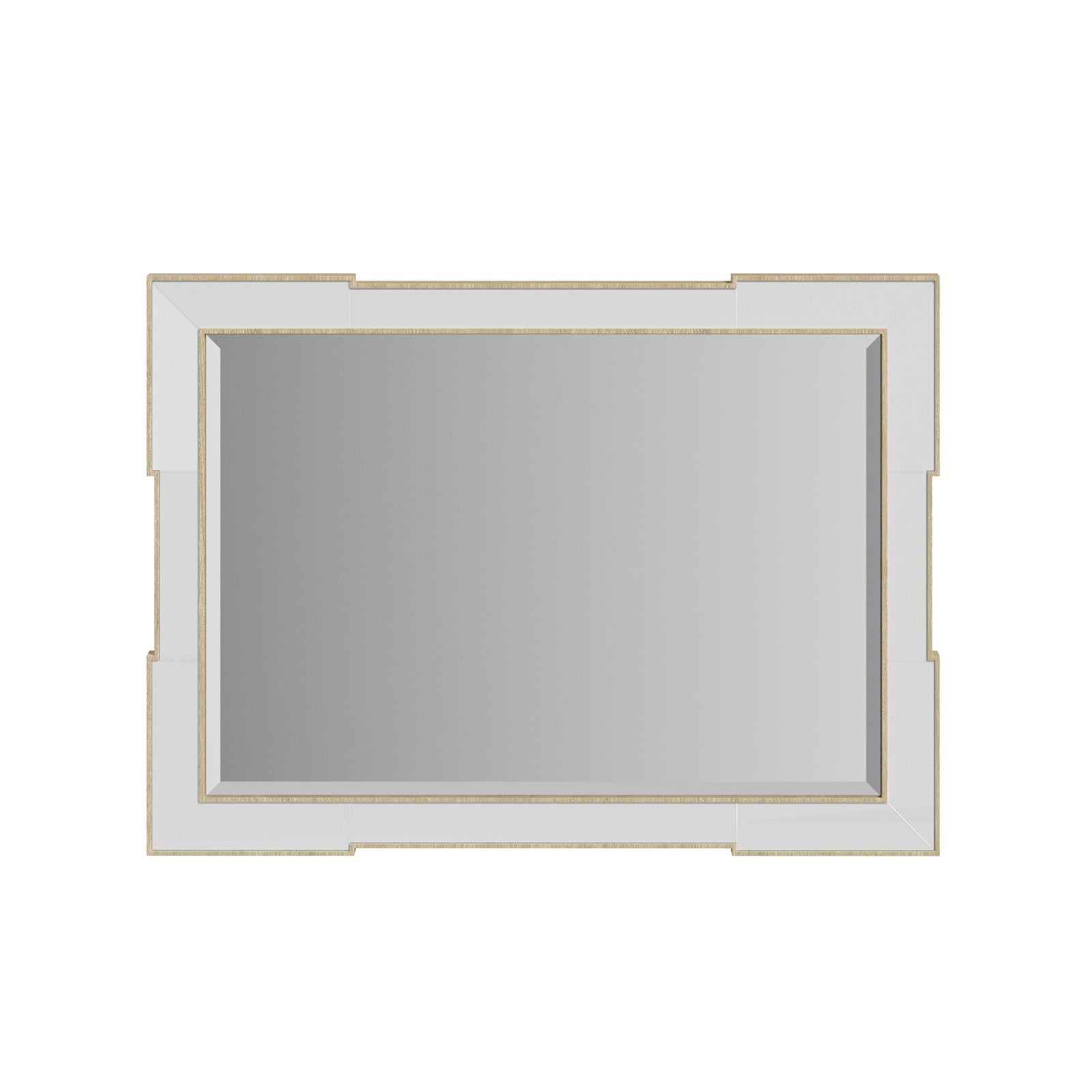 Eave Accent Mirror-Milk