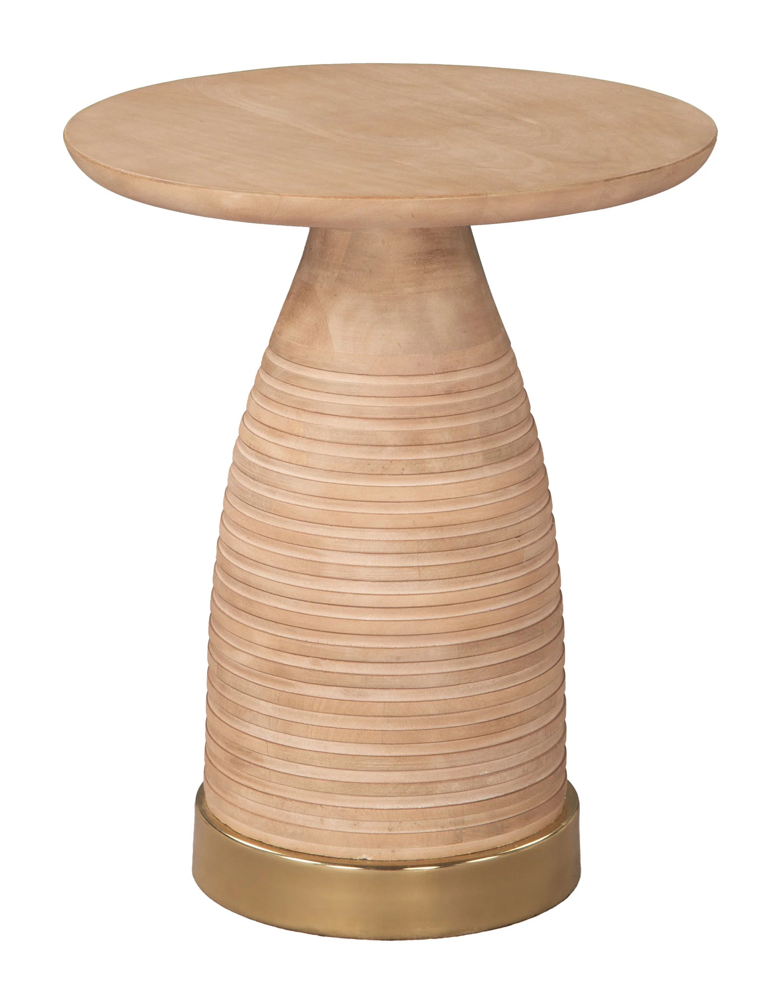 Zuo Radiant Side Table Natural ACCENT TABLES