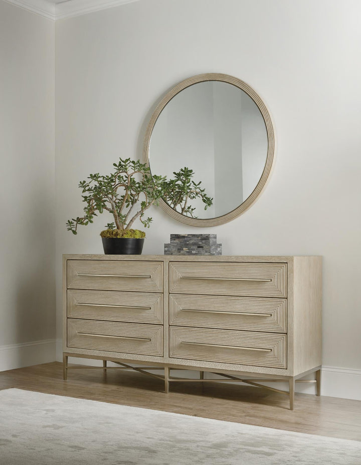 American Home Furniture | Hooker Furniture - Cascade Six-Drawer Dresser 2