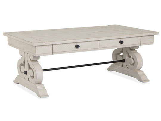 Bronwyn Alabaster Rectangular Cocktail Table - T4436-43