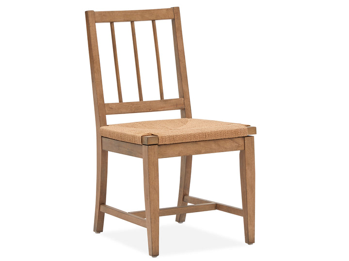 Lindon Belgian Wheat Paper Cord Side Chair - Set of 2 - D5570-64