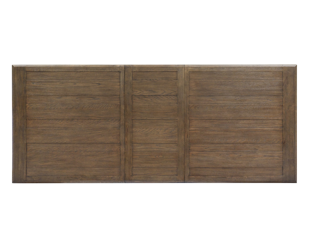 Roxbury Manor Homestead Brown Extendable Rectangular Dining Table - D5011-20