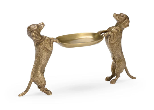 Wildwood Brass Dachshund DECORATIVE OBJECTS