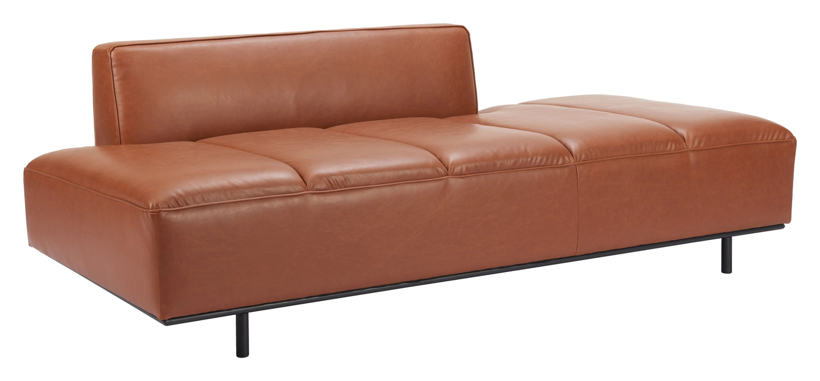 Zuo Confection Sofa Brown SOFAS + SECTIONALS