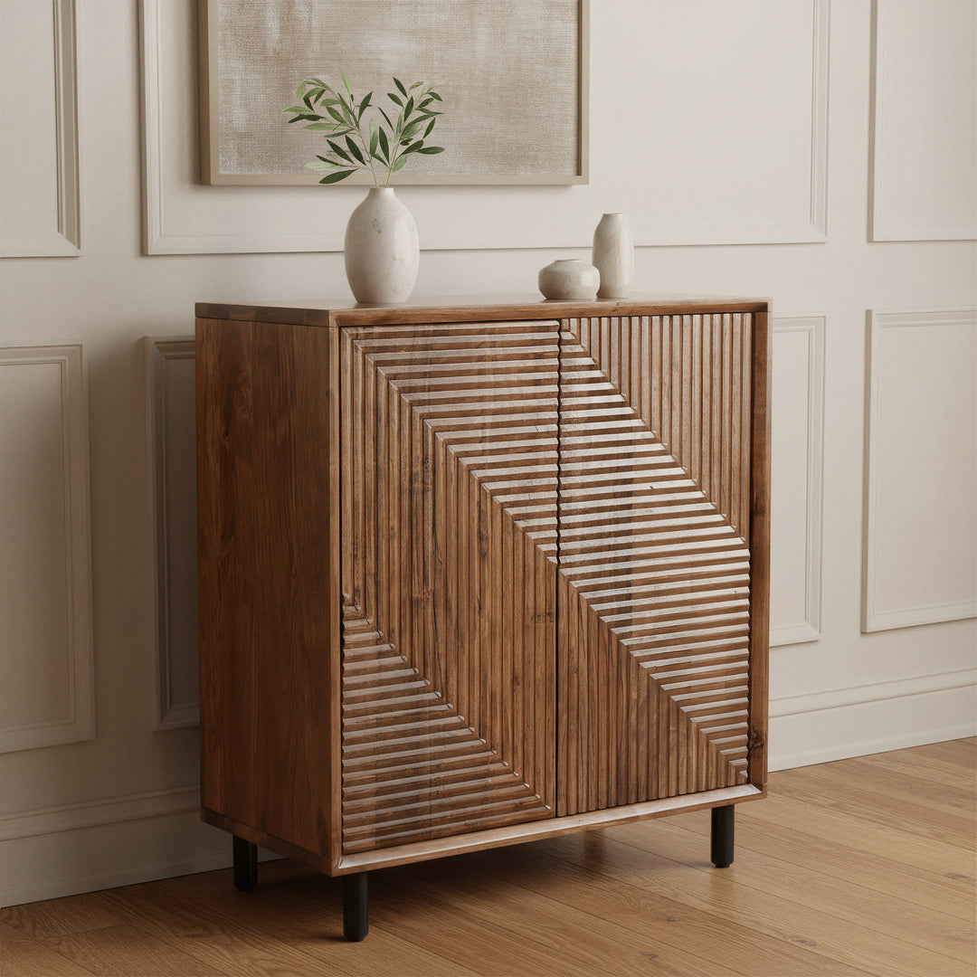 Jatil Cabinet Walnut - 110611