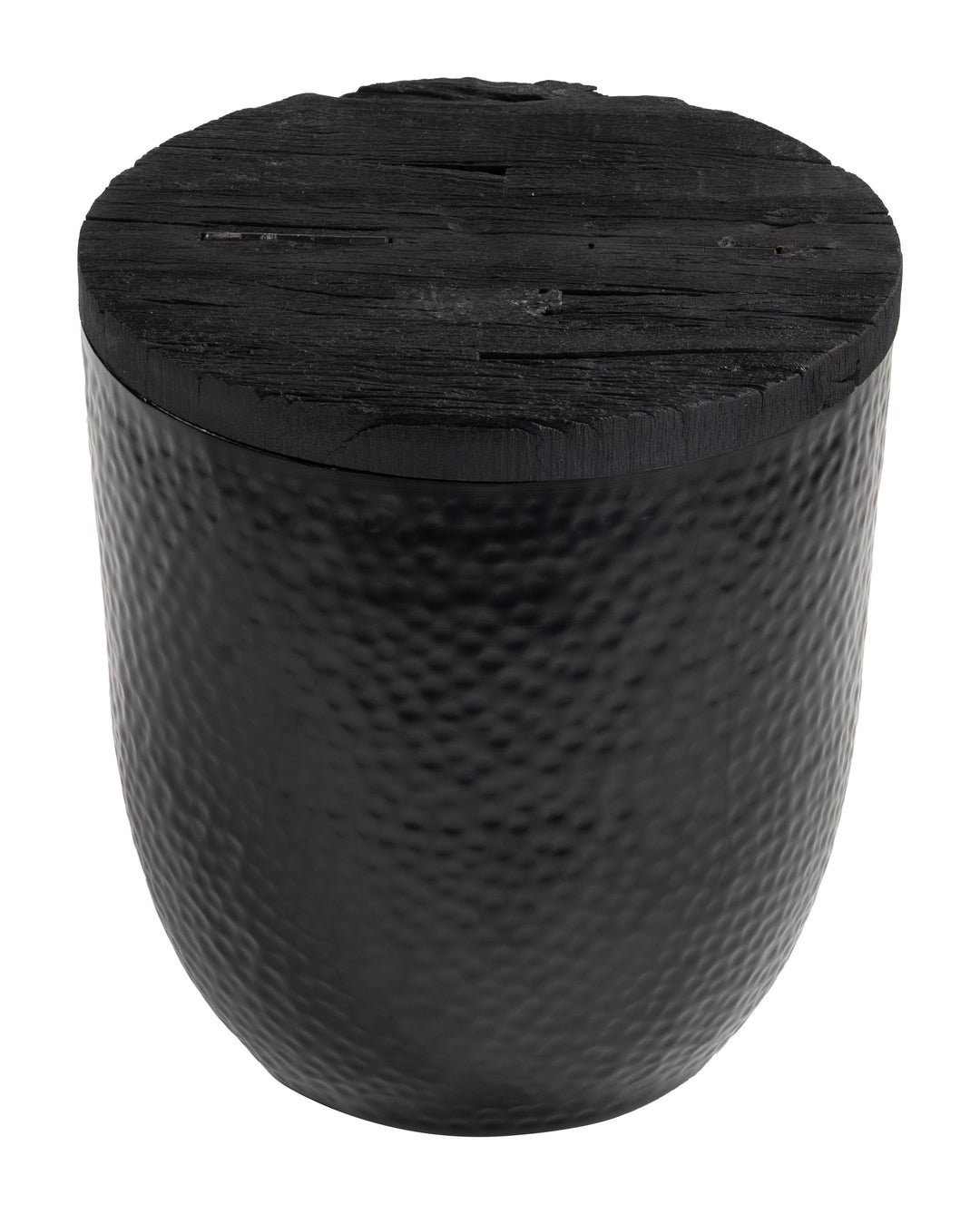 Duskan Storage Side Table Black