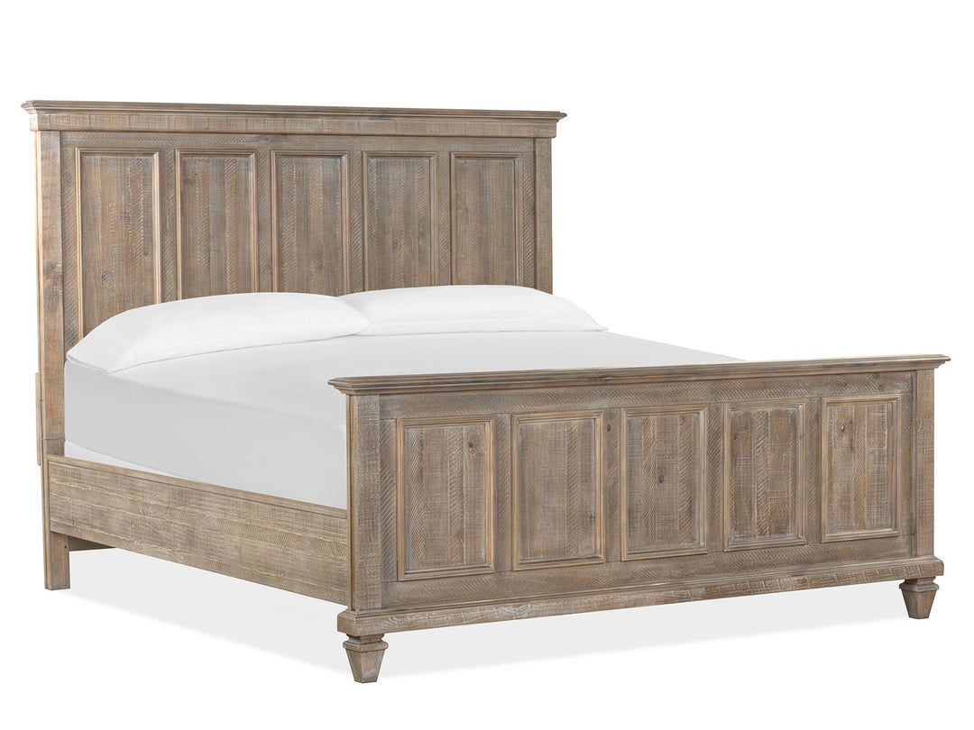 Lancaster Dovetail Grey King Panel Bed - B4352-64