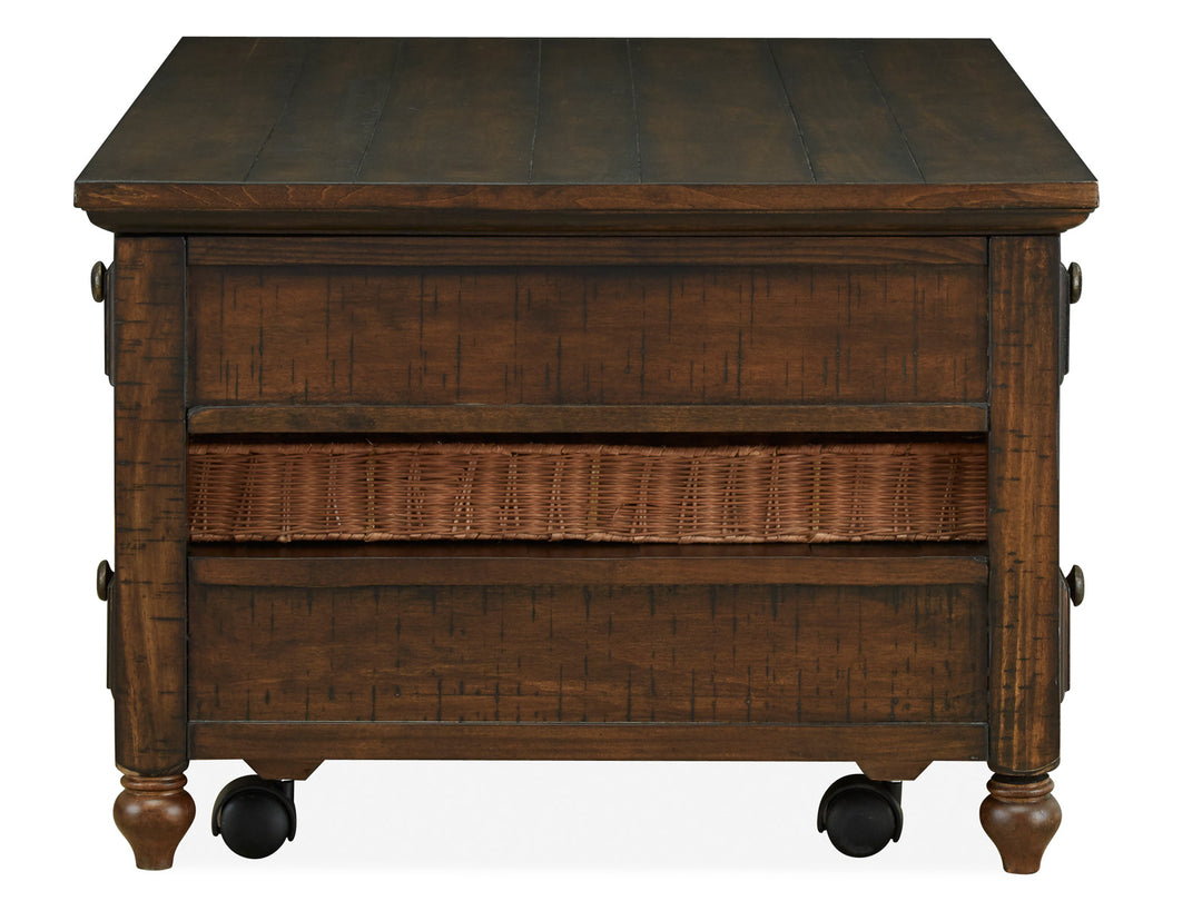 Cottage Lane Coffee Rectangular Lift Top Cocktail Table - T3521-50