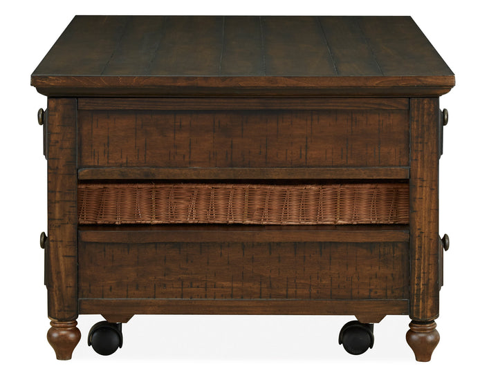 Cottage Lane Coffee Rectangular Lift Top Cocktail Table - T3521-50