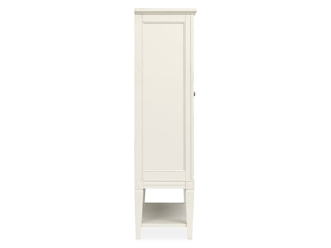 Willowbrook Egg Shell White Display Cabinet - D5324-08