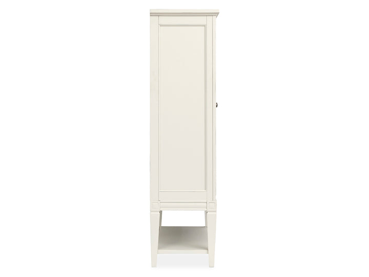 Willowbrook Egg Shell White Display Cabinet - D5324-08