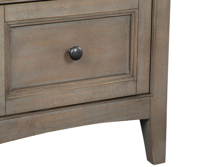 Paxton Place Dovetail Grey Small Drawer Nightstand - B4805-06