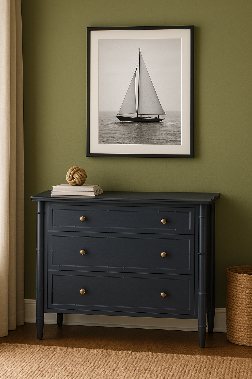 Harbor Bachelors Chest-Navy
