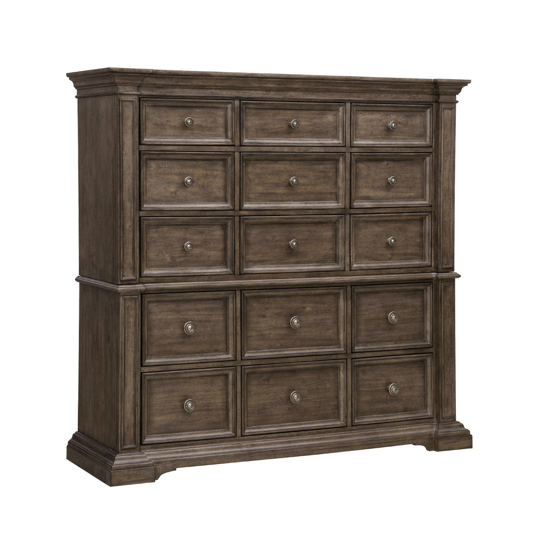 Woodbury 15-Drawer Master Dresser - AmericanHomeFurniture