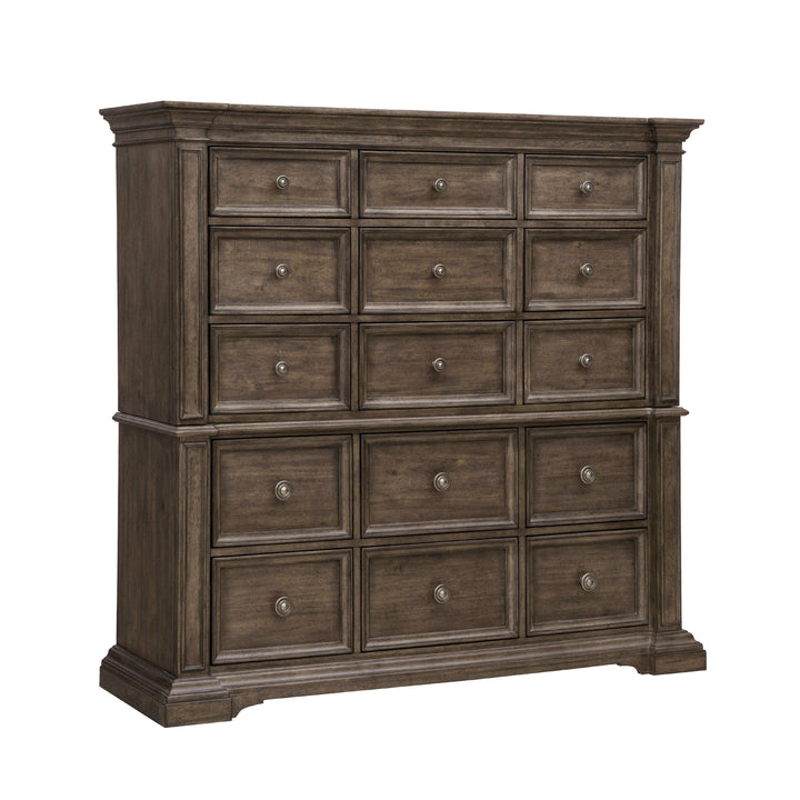 Woodbury 15-Drawer Master Dresser - AmericanHomeFurniture