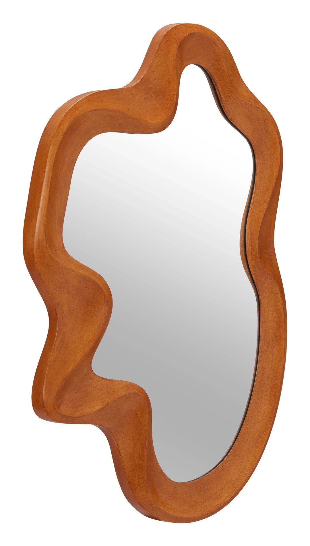 Foz Mirror Brown - AmericanHomeFurniture