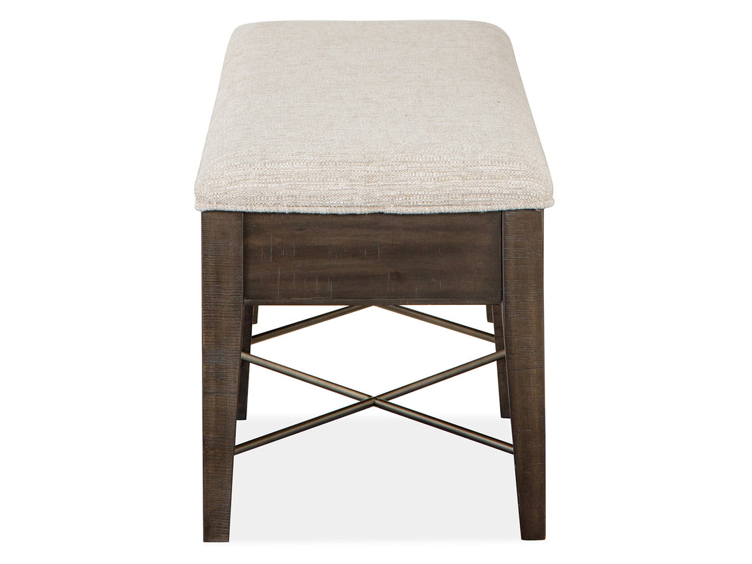 Westley Falls Graphite Upholstered Bench - D4399-68