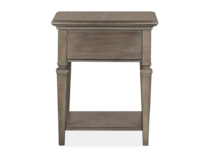 Lancaster Dovetail Grey Rectangular End Table - T4352-03