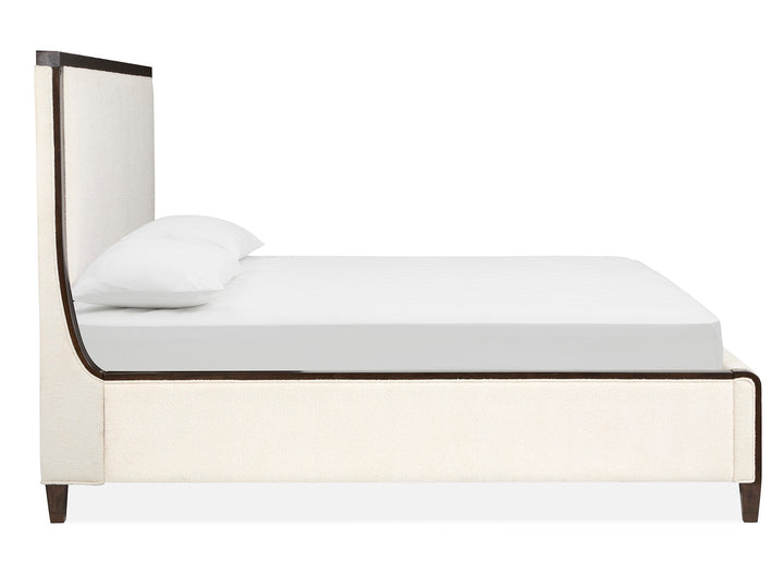 Rowan Espresso Queen Upholstered Panel Bed - B5769-55
