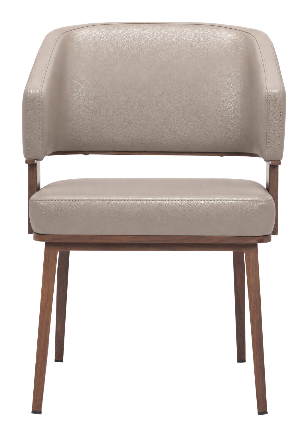 Poise Dining Chair Brown & Walnut - 111335